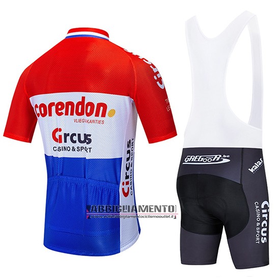 Abbigliamento Corendon Circo 2019 Manica Corta e Pantaloncino Con Bretelle Rosso Bianco Blu - Clicca l'immagine per chiudere